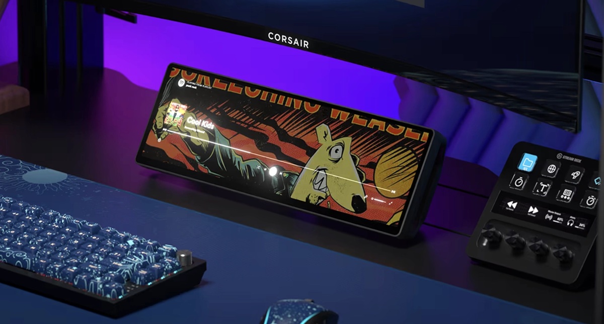 Corsair hat das Xenon Edge 14.5 eingeführt, ein multifunktionales Touch-Display zur Verwaltung von Medieninhalten, Widgets und Anwendungen Corsair hat das Xenon Edge 14.5 eingeführt, ein multifunktionales Touch-Display zur Verwaltung von Medieninhalten, Widgets und Anwendungen