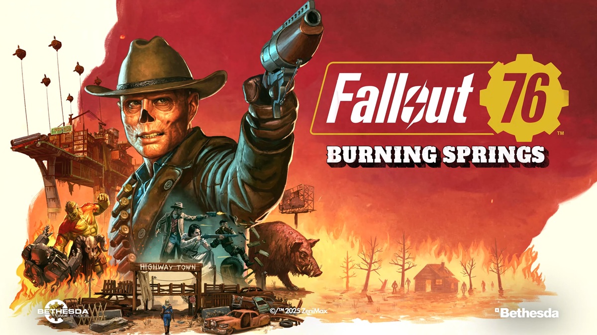 Eintauchen in die Welt von Burning Springs: Neue Kunst aus Fallout 76 Explosive Kunst in Fallout 76: Burning Springs