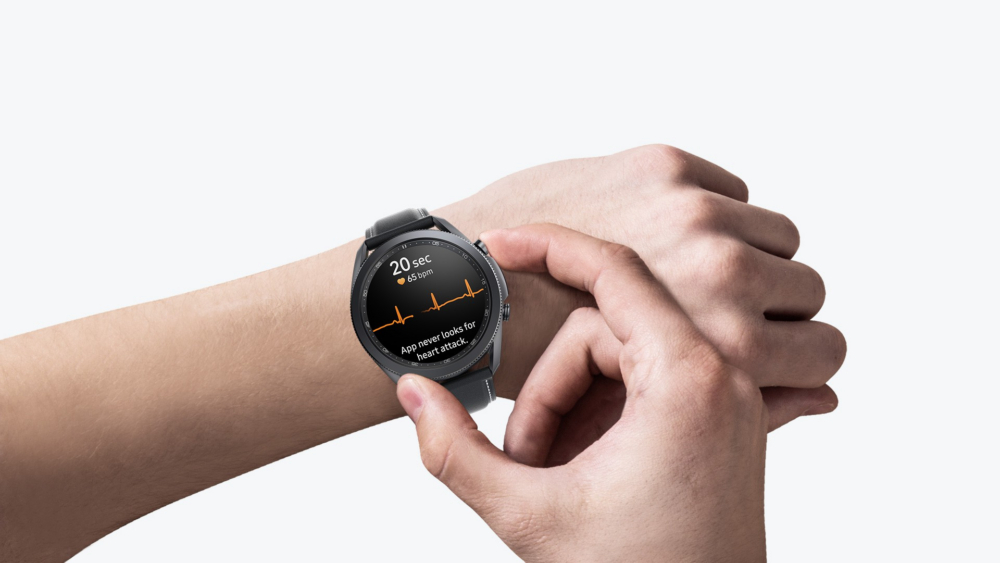 Smartwatch Galaxy: EKG-Überwachung auf Knopfdruck