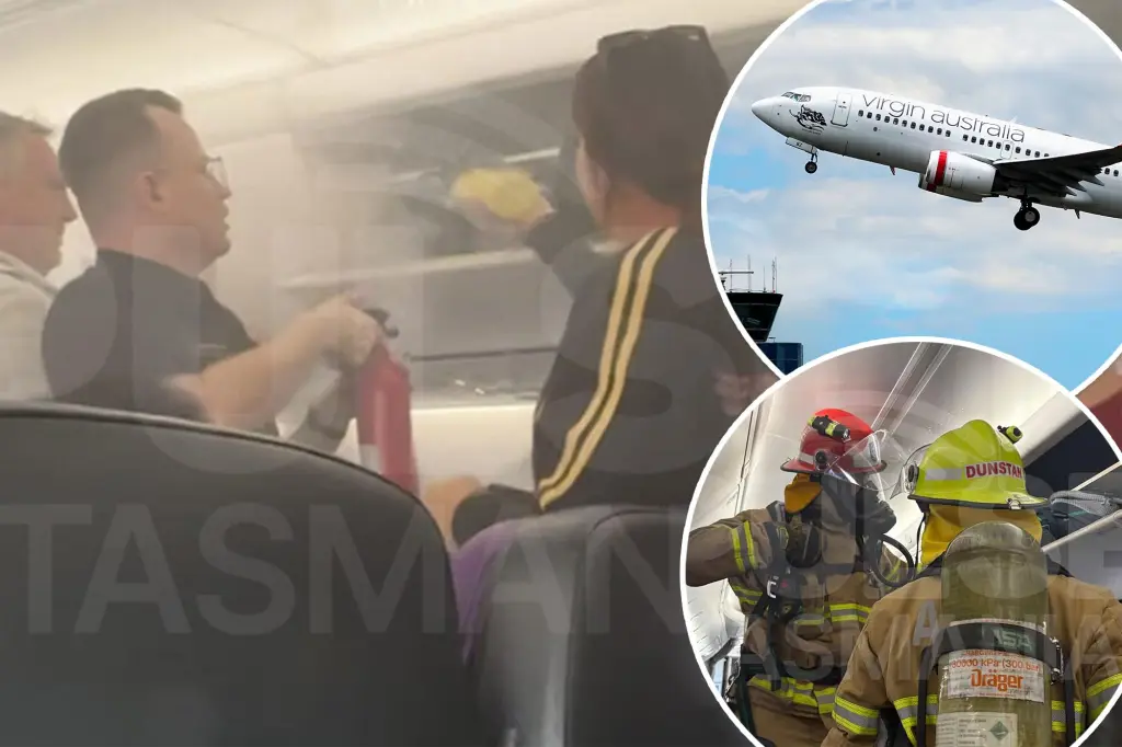 Australisches Chaos: Feuer an Bord von Virgin Australia