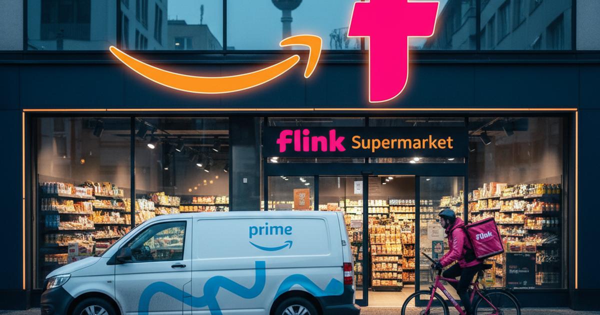 Amazon steigt ins schnelle Rennen ein: Blitzlieferung mit Flink geplant