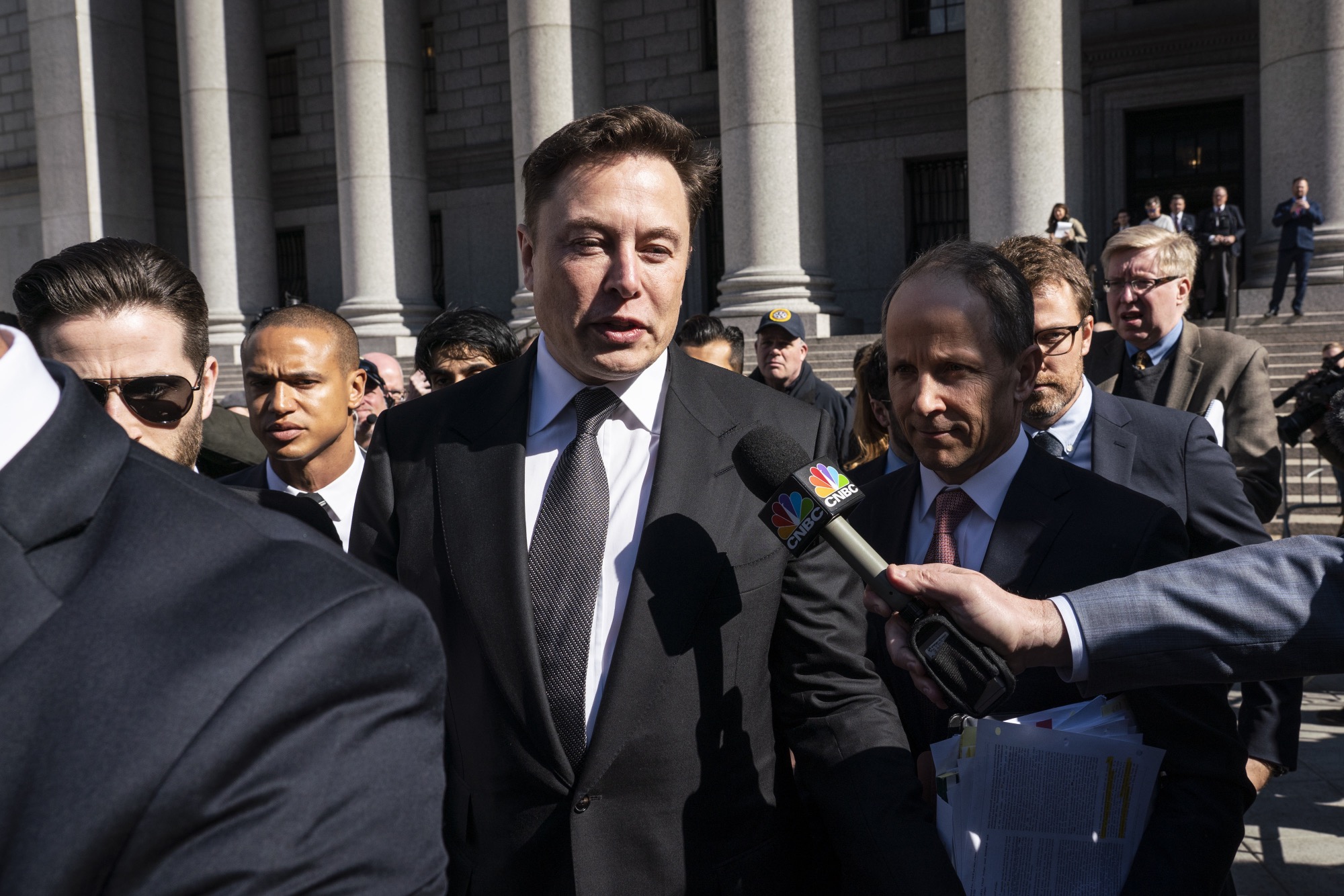 Gerichtszettel: Elon Musk vor einem Bundesgericht in New York Elon Musk: Neueste Nachrichten aus dem Gerichtssaal in New York