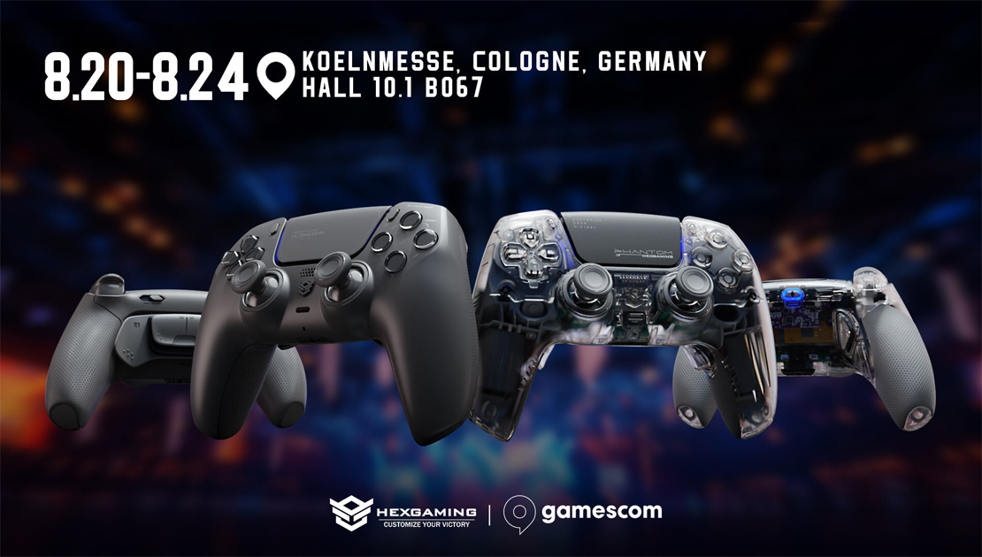 Gamescom 2025: Wie die maßgeschneiderten Gamepads von Hexgaming die Welt des Gamings verändern Hexgaming präsentiert: maßgeschneiderte Gamepads, die auf der Gamescom 2025 debütieren