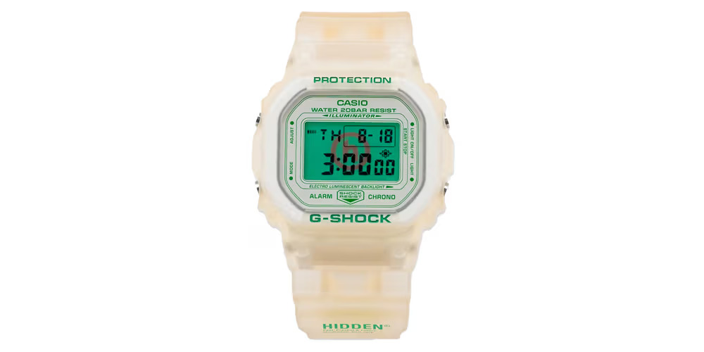 Casio und Hidden NY: Neue Zusammenarbeit G-Shock DW5600HDN257 ist jetzt im Verkauf