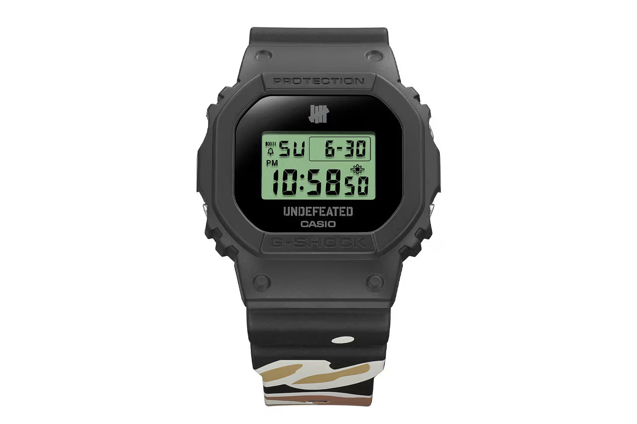 Exklusive Partner-Veröffentlichung: Casio G-Shock x Undefeated in europäischen Geschäften Casio G-Shock x Undefeated: Die legendäre Uhr erobert Europa
