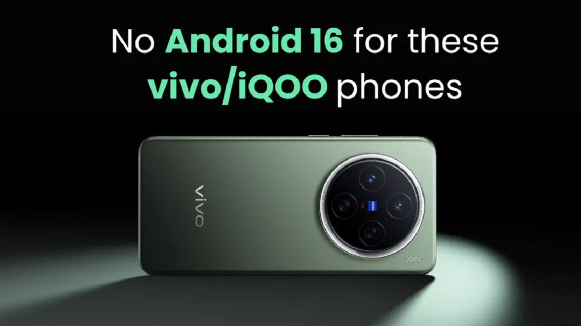 Vivo- und iQOO-Geräte, die Android 16 nicht sehen werden: vollständige Liste Welche Vivo- und iQOO-Modelle werden ohne ein Update auf Android 16 bleiben?