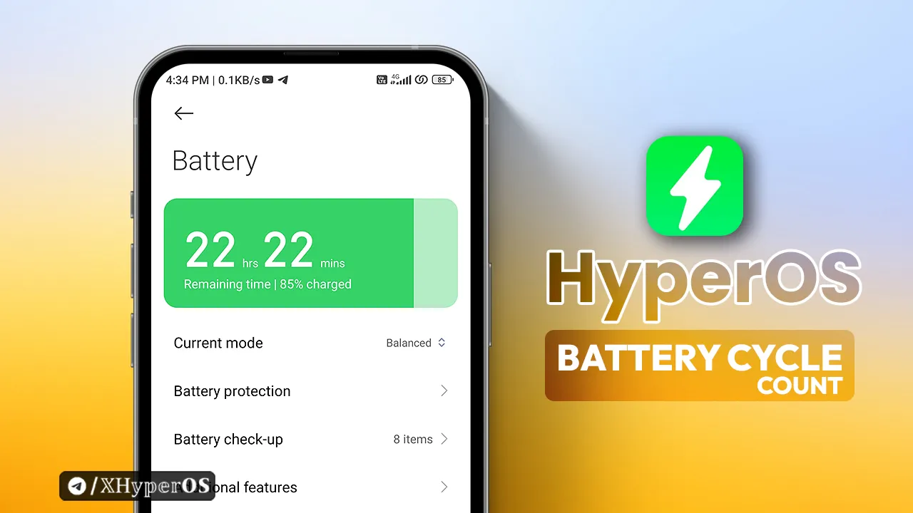 Wir werfen einen Blick auf das neue Werkzeug zur Zählung der Ladezyklen in HyperOS Welche neuen Analysefunktionen für Ladezyklen bietet HyperOS?