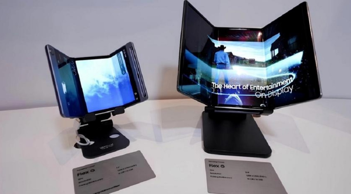 Samsungs faltbare Technologie: Flex G begeistert die Teilnehmer der CES 2023 Samsung Flex G: Tauchen Sie ein in die Innovationen der CES 2023