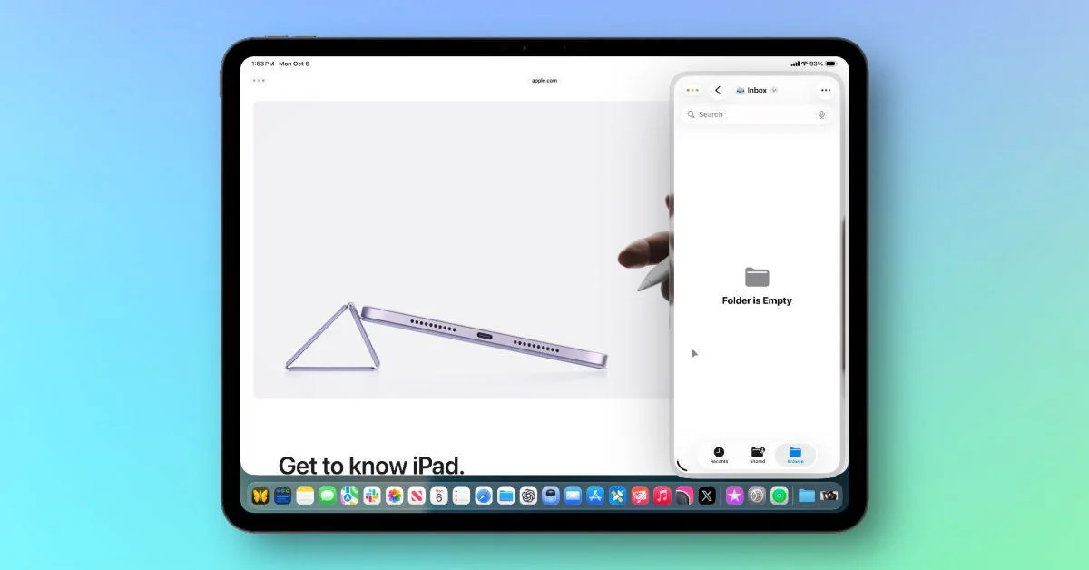 Slide Over in iPadOS 26.1: Neue Möglichkeiten für Multitasking