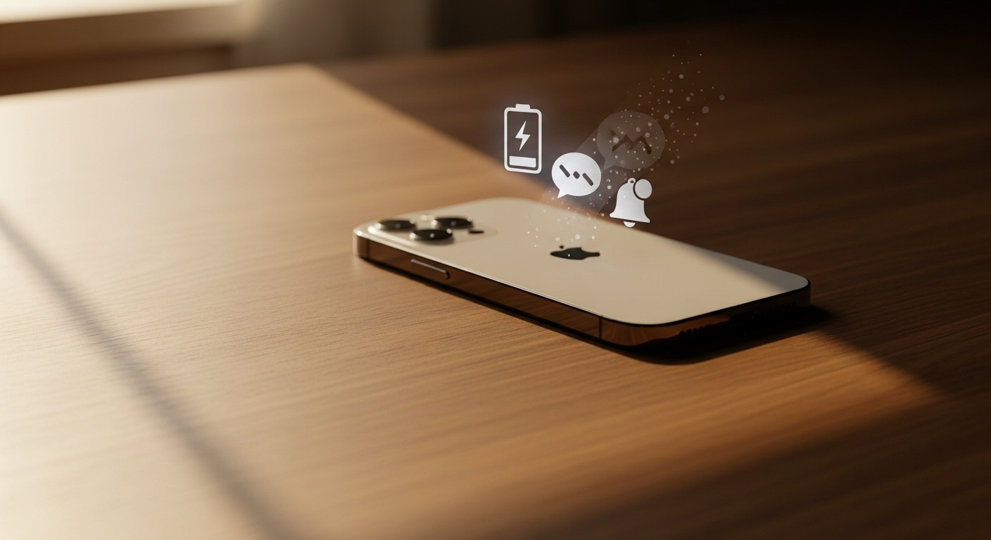 Cleverer Energiespartrick: iPhone umdrehen und profitieren iPhone-Trick: Display nach unten als Akku-Booster?