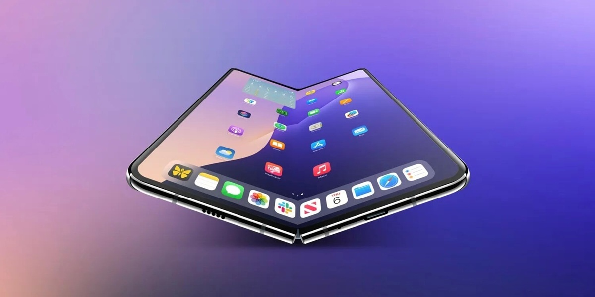 Die Zukunft liegt in Ihren Händen: Konzept des faltbaren iPhones