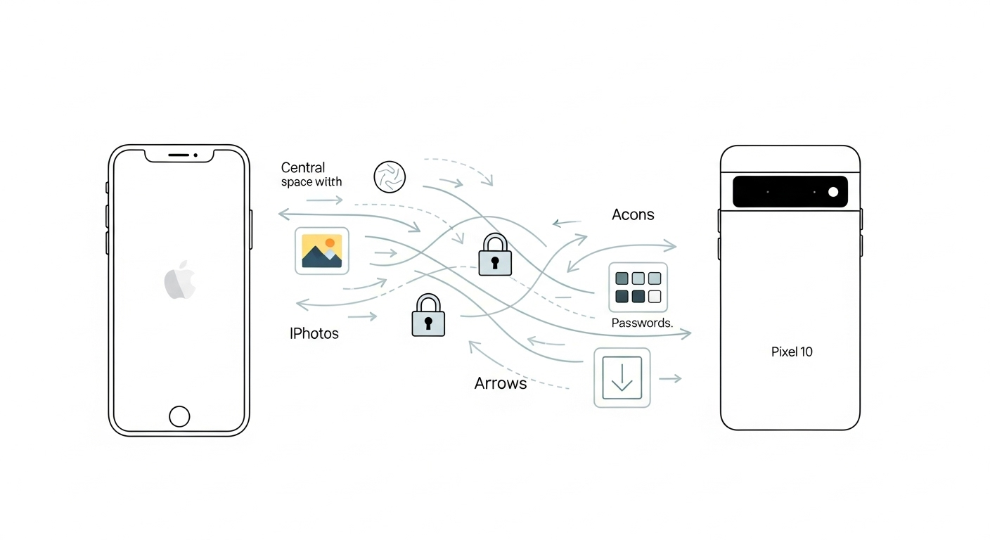 Von iOS zu Android: Gobook präsentiert bequemen Datentransfer für das Pixel 10 Im Rampenlicht: Müheloser Gerätewechsel vom iPhone zum Pixel 10 gestellt