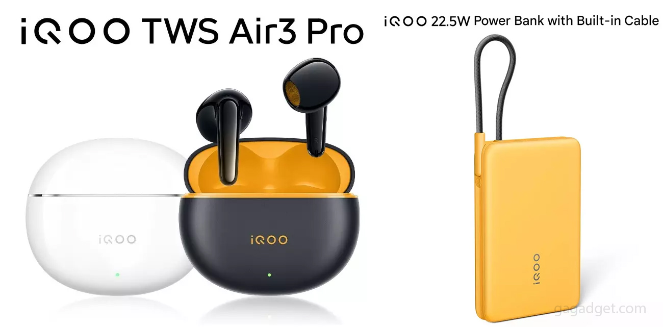 IQOO TWS Air3 Pro: Alles, was Sie über die neuen Kopfhörer und ihre Powerbank wissen müssen IQOO TWS Air3 Pro: Ein neuer Standard für drahtlose Kopfhörer in Kombination mit einer leistungsstarken Powerbank