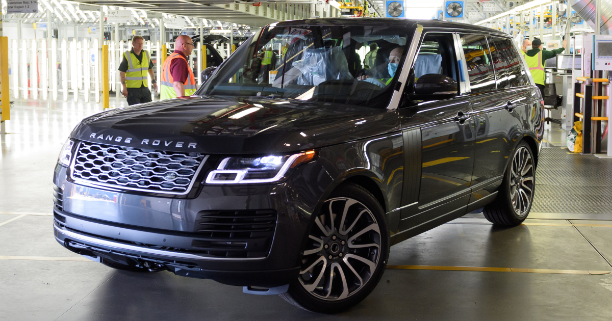 Range Rover: Der neueste Neuzugang verlässt die Montagehalle