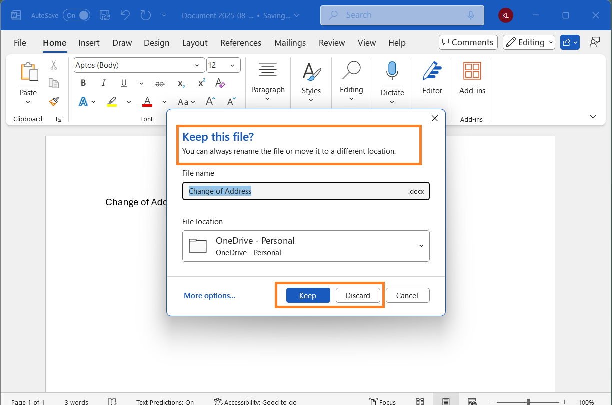 Büro in der Cloud: MS Word und die neue Ära der Speicherung MS Word lädt Sie ein, Ihre Dokumente in der Cloud zu speichern!