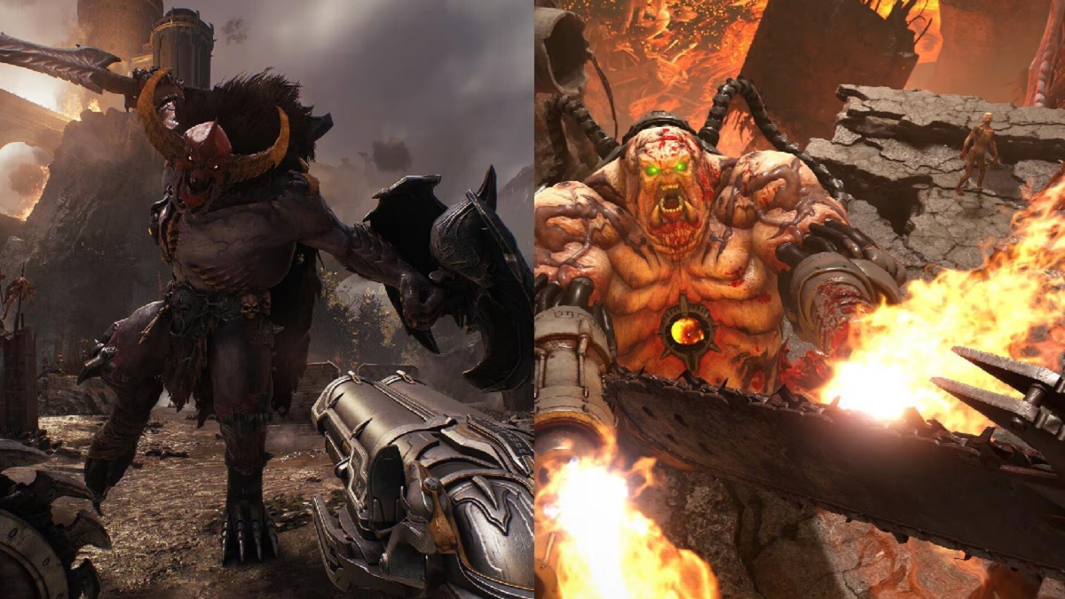 DOOM Chroniken: Mittelalterliche Finsternis trifft futuristisches Chaos in DOOM Eternal Von Dämonen zu Digital: Die Entwicklung von DOOM über die Jahrhunderte hinweg