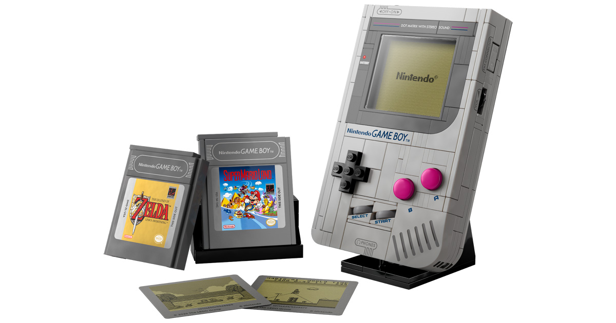 Beginnen Sie Ihre Retro-Reise: LEGO hat ein Set zur Montage des klassischen Game Boy veröffentlicht