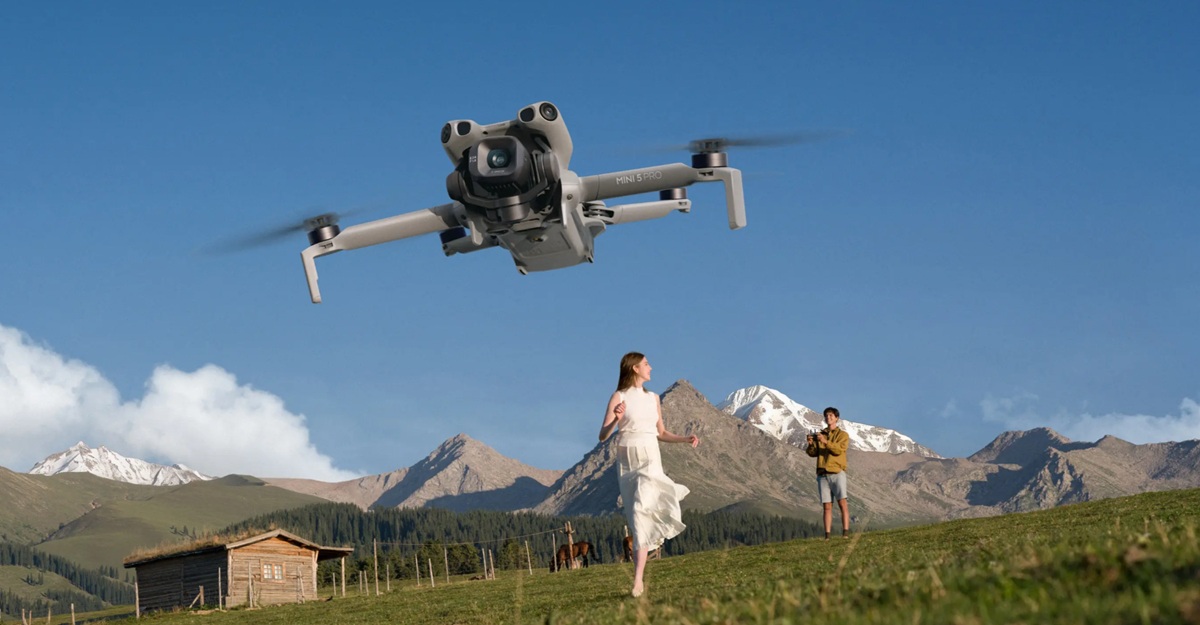 DJI Mini 5 Pro am Horizont: Die Möglichkeiten erwarten Geheimnisse der DJI Mini 5 Pro: Was kann man von der neuen Drohne erwarten?