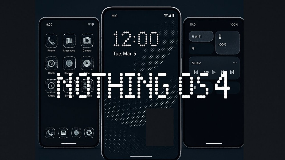 Erste Bilder: inoffizielles Nothing OS 4.0 Plakat geleakt
