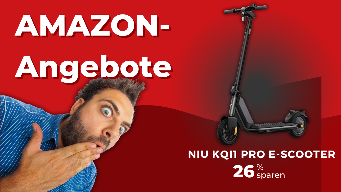 NIU KQi1 Pro E-Scooter – Jetzt 26% sparen! NIU KQi1 Pro E-Scooter – Jetzt 26% sparen!
