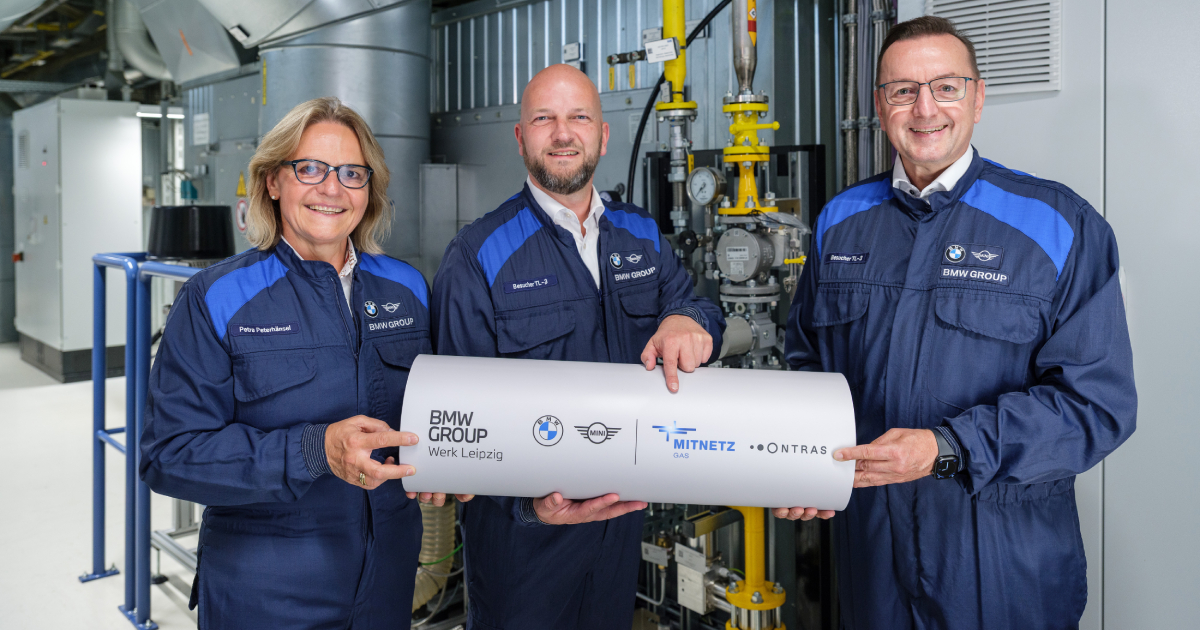 BMW Group Leipzig: Werk auf dem Weg zu einer wasserstoffbasierten Zukunft mit neuem Vertrag