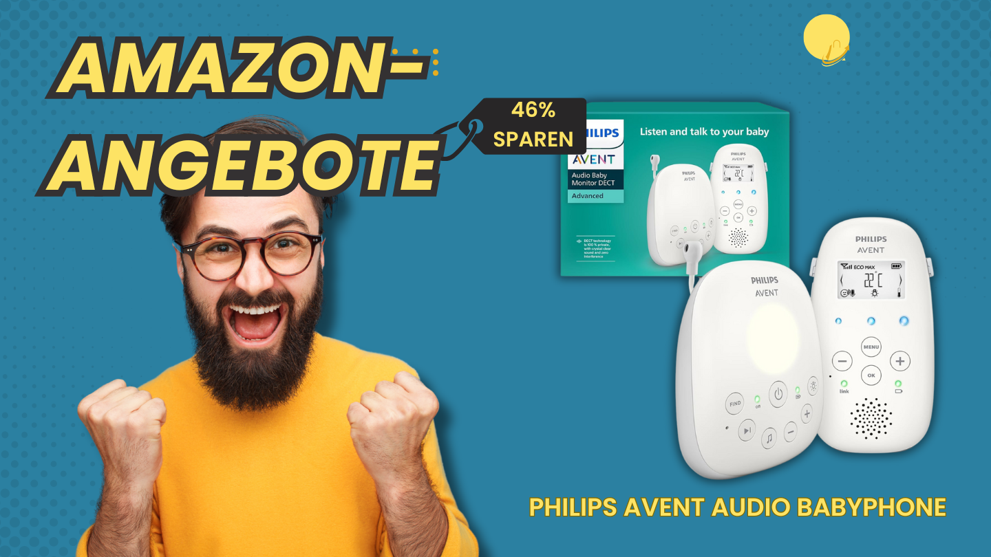 Philips AVENT Audio Babyphone mit DECT-Technologie – Jetzt 60€ günstiger!