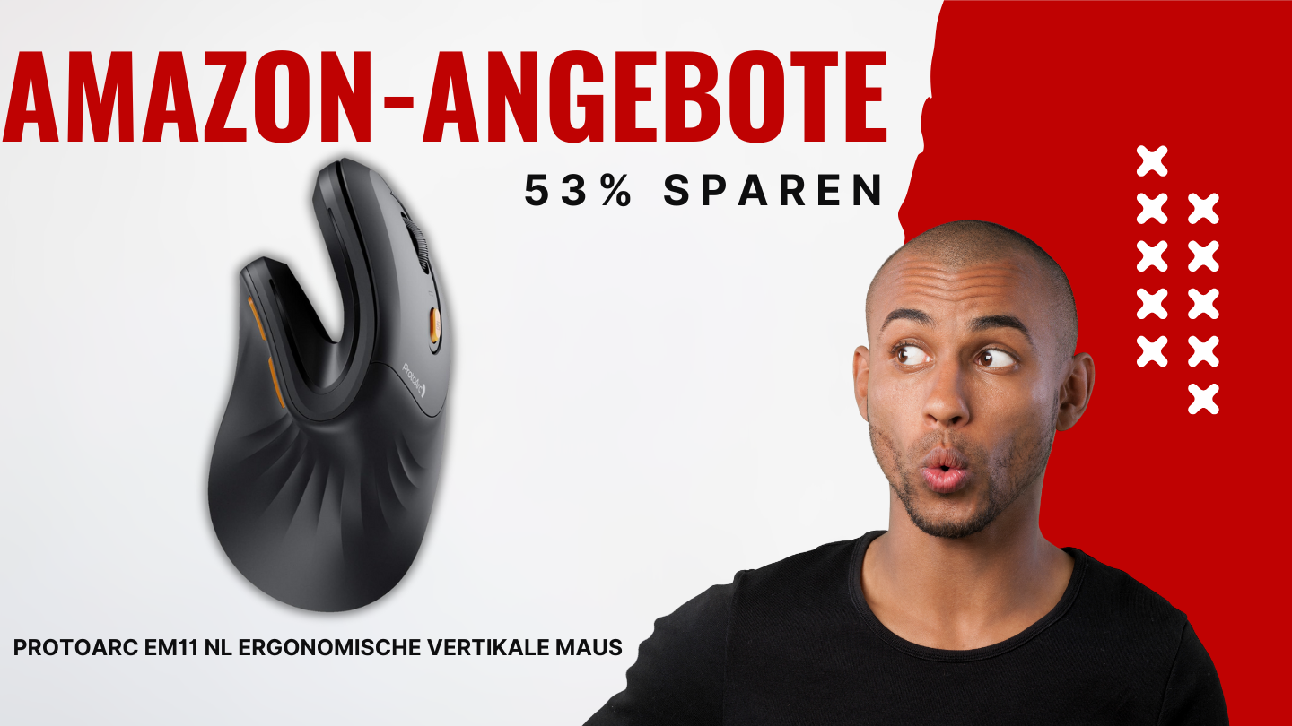 ProtoArc EM11 NL Ergonomische Vertikale Maus – 19,72€ gespart mit 53% Preissenkung! ProtoArc EM11 NL Ergonomische Vertikale Maus – 19,72€ gespart mit 53% Preissenkung!
