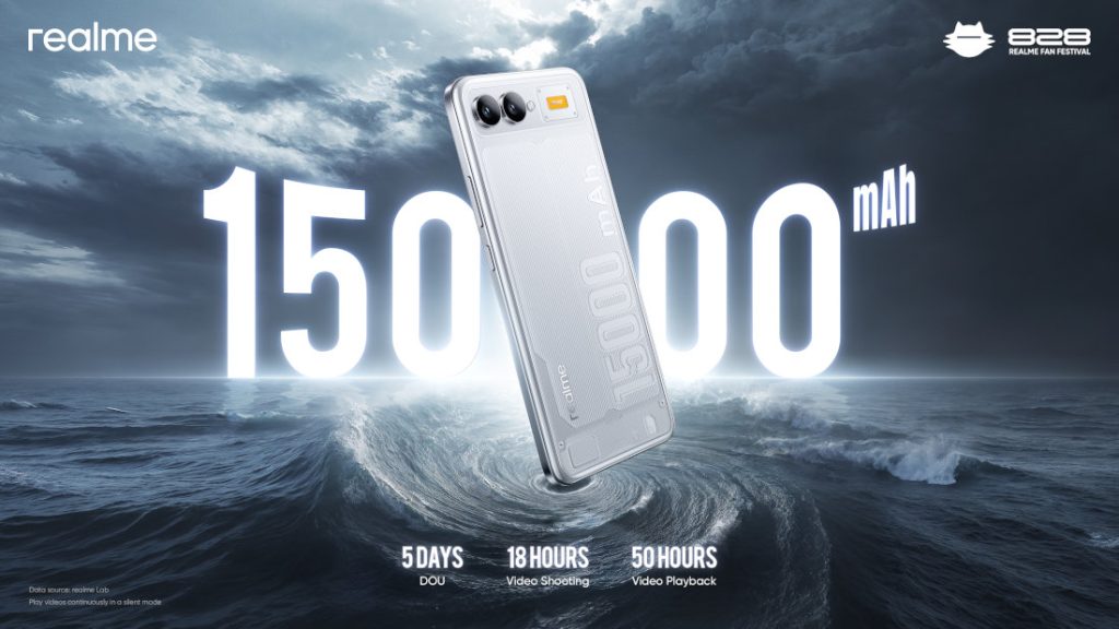 Realme gibt weitere Details zu dem 15.000 mAh Telefon und dem neuen Chill Fan Phone preis Realme gibt weitere Details zu dem 15.000 mAh Telefon und dem neuen Chill Fan Phone preis