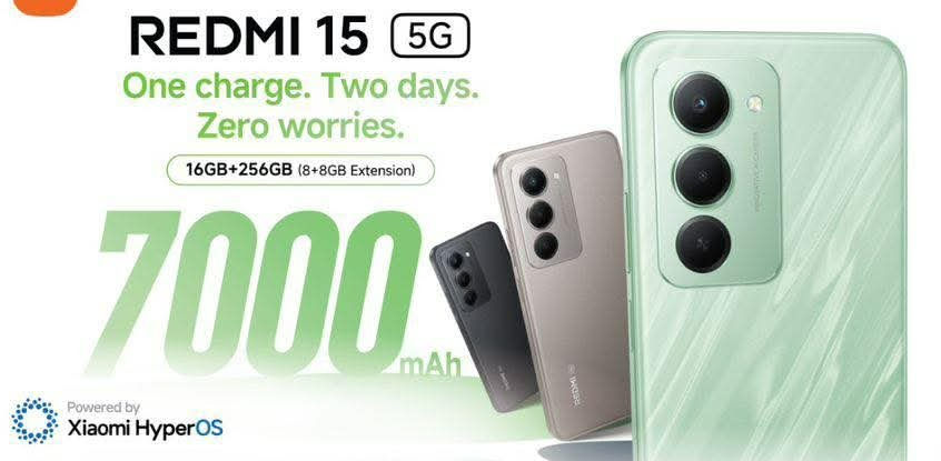 Redmi 15 5G offiziell in Malaysia eingeführt