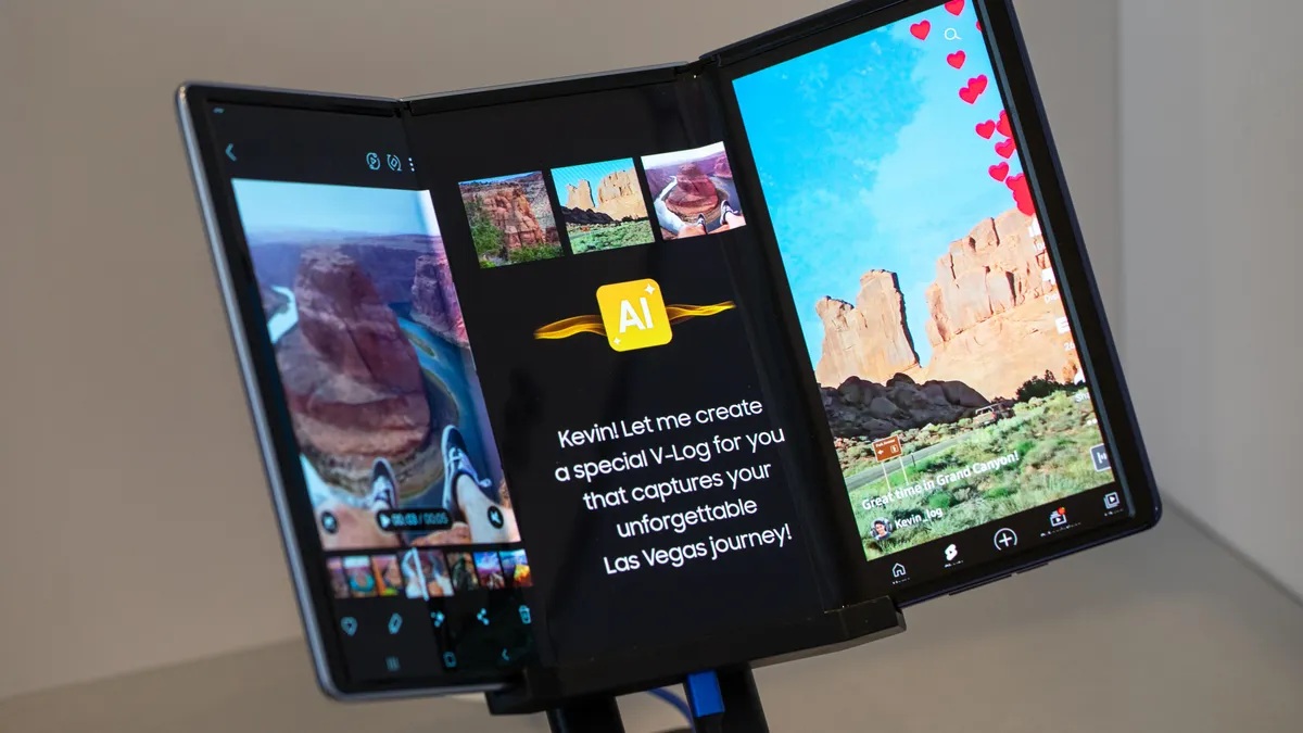 Ein neuer Blick auf Technologie: Samsung erweitert die Grenzen des Möglichen mit Tri-Fold Samsung Tri-Fold: Was erwartet uns in der neuen evolutionären Runde der faltbaren Bildschirme?