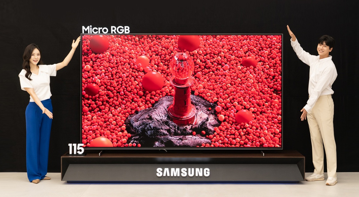 Samsung präsentiert den Micro RGB TV: Eine neue Ära für visuelle Enthusiasten Samsung Micro RGB TV: Ein Sprung in die Zukunft der Farbpräzision