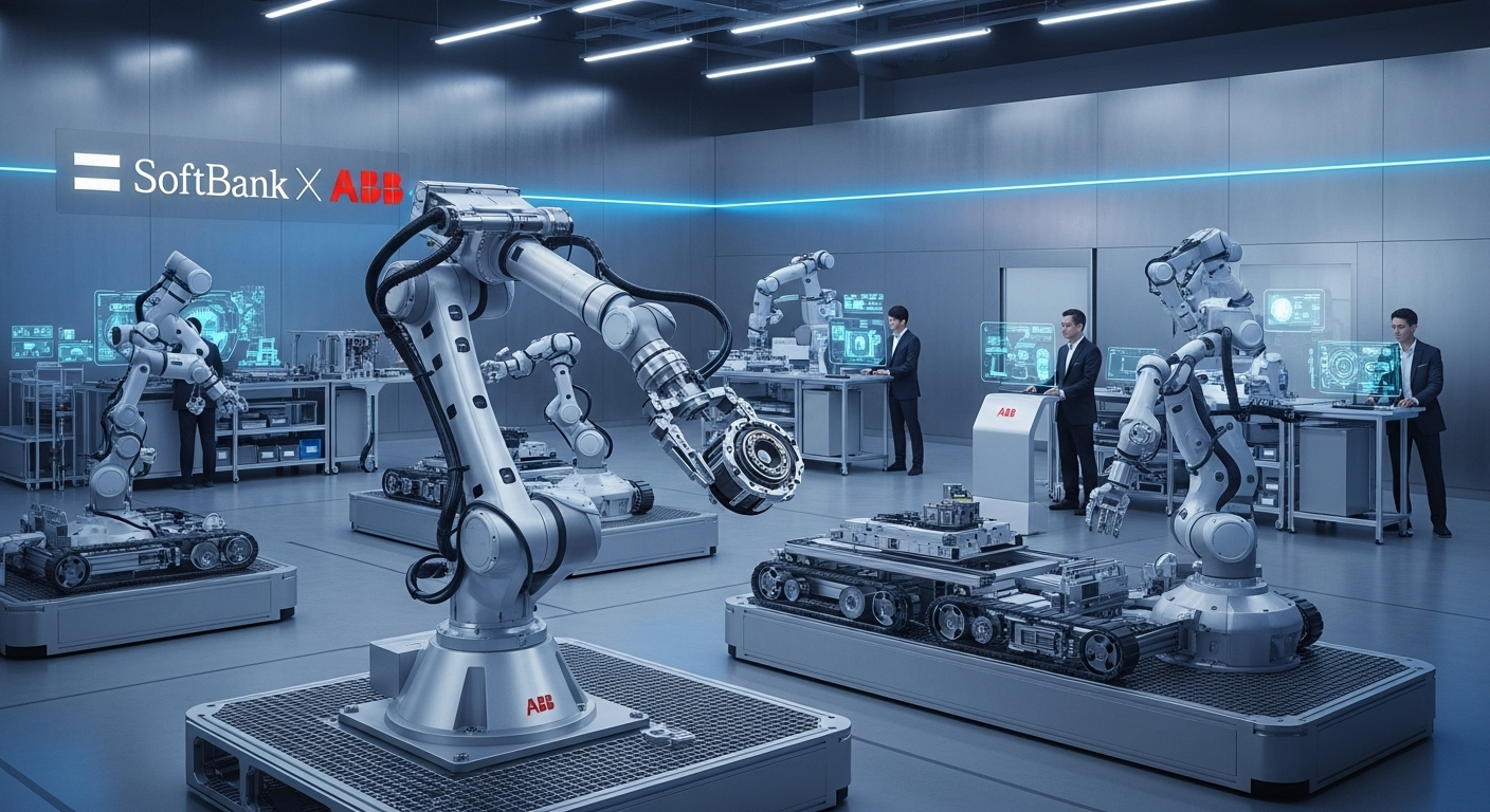 Megadeal in der Robotik: SoftBank übernimmt ABB Robotics für 5,4 Milliarden Dollar