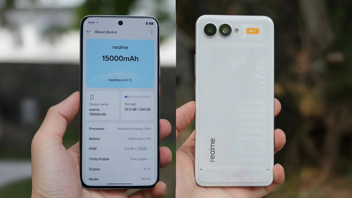 Unbegrenzte Mobilität: das neue Realme und seine enorme Akkulaufzeit Realme: eine Revolution in der Haltbarkeit - ein Smartphone mit einem 15000 mAh Akku