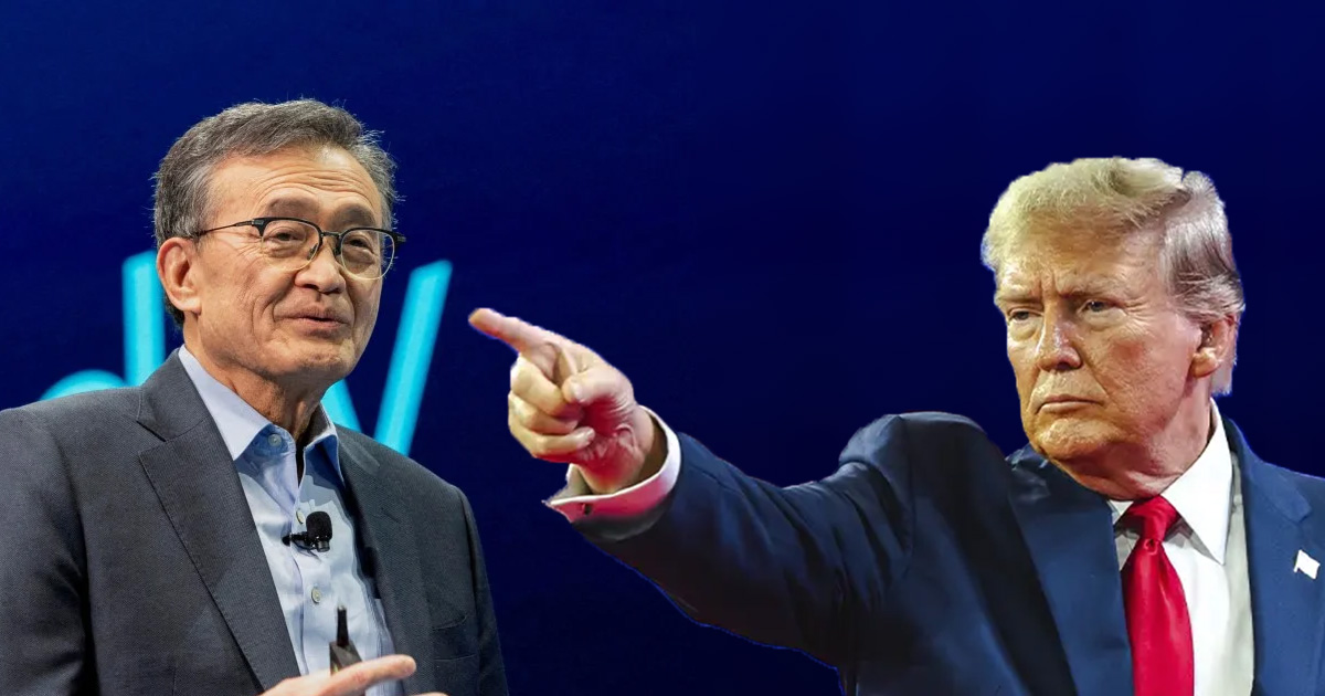 Lip-Bu Tan und Donald Trump: Wie zwei Welten aufeinandertreffen