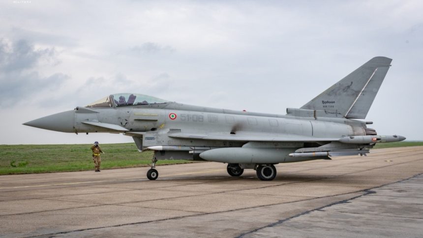 Eine neue Etappe im militärischen Luftrennen - F-2000A und Meteor-Rakete aus Italien Die italienische Luftfahrt rüstet auf: die F-2000A mit Meteor