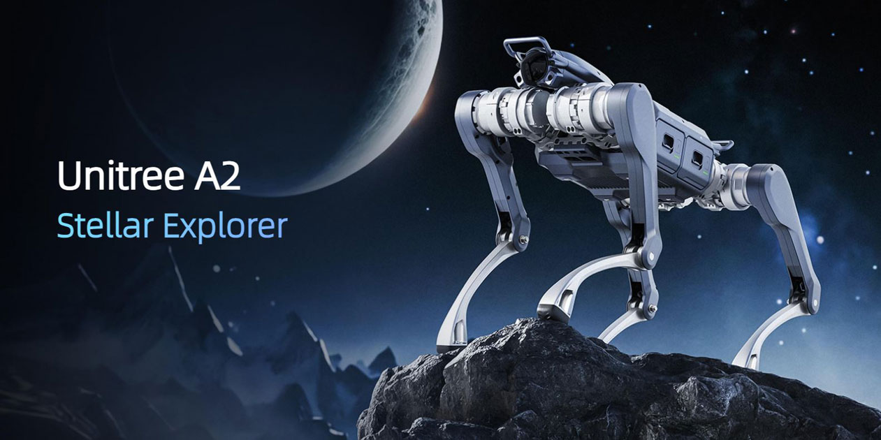 Eine neue Stufe des Roboterhundes: Unitree's A2 mit Laser und Intelligenz