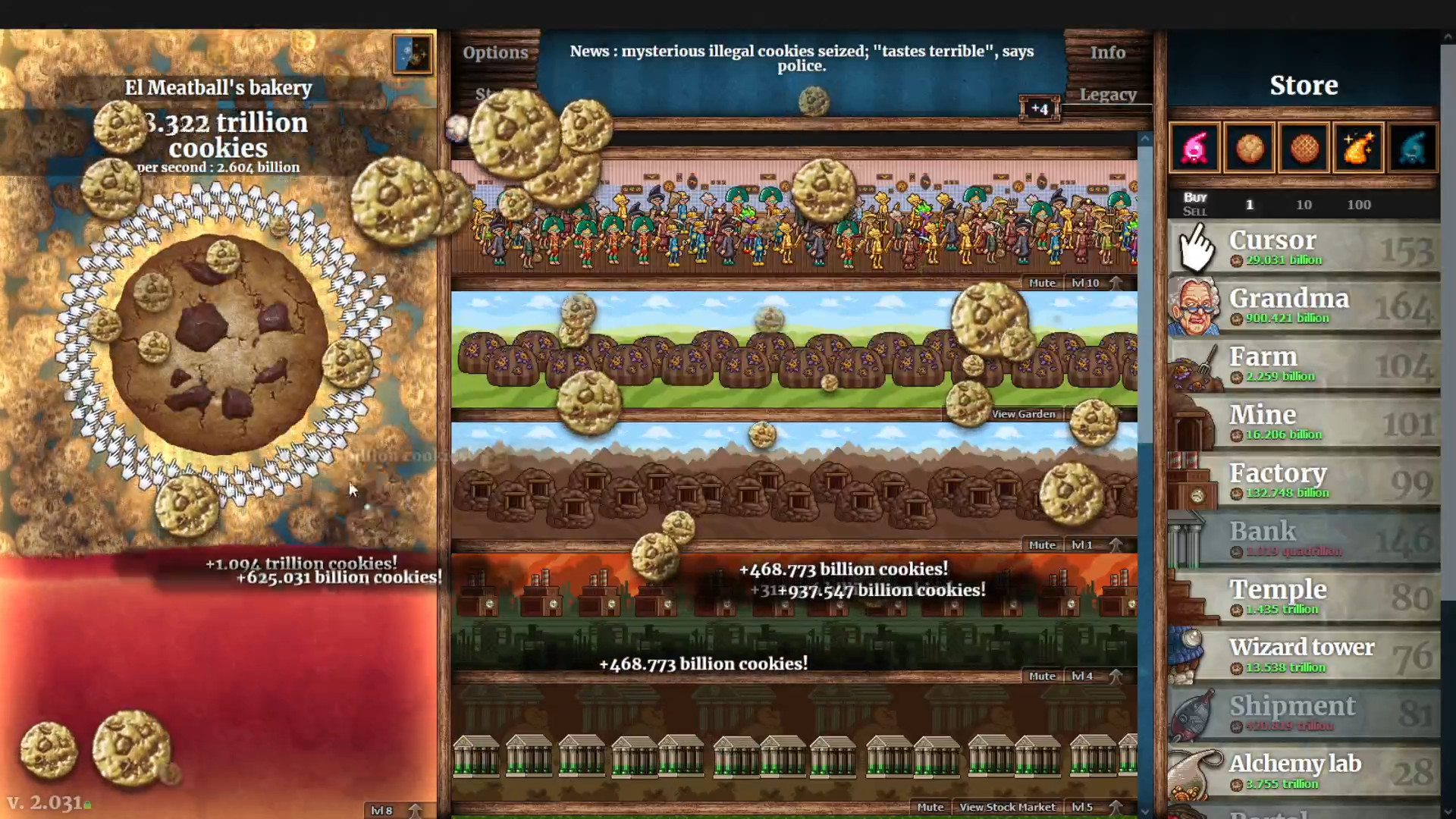 Jetzt können Sie Ihre kostbare Zeit mit Cookies auf Konsolen totschlagen: Cookie Clicker ist jetzt für Switch, Xbox und PlayStation erhältlich Jetzt können Sie Ihre kostbare Zeit mit Cookies auf Konsolen totschlagen: Cookie Clicker ist jetzt für Switch, Xbox und PlayStation erhältlich