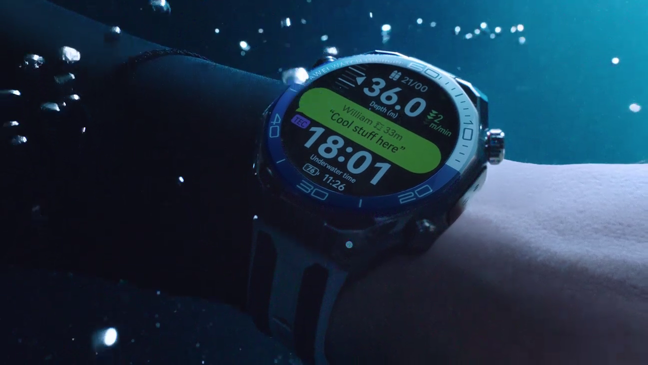 Tauchen Sie tief mit Huaweis Watch Ultimate 2: Einführung von Sonar Messaging!