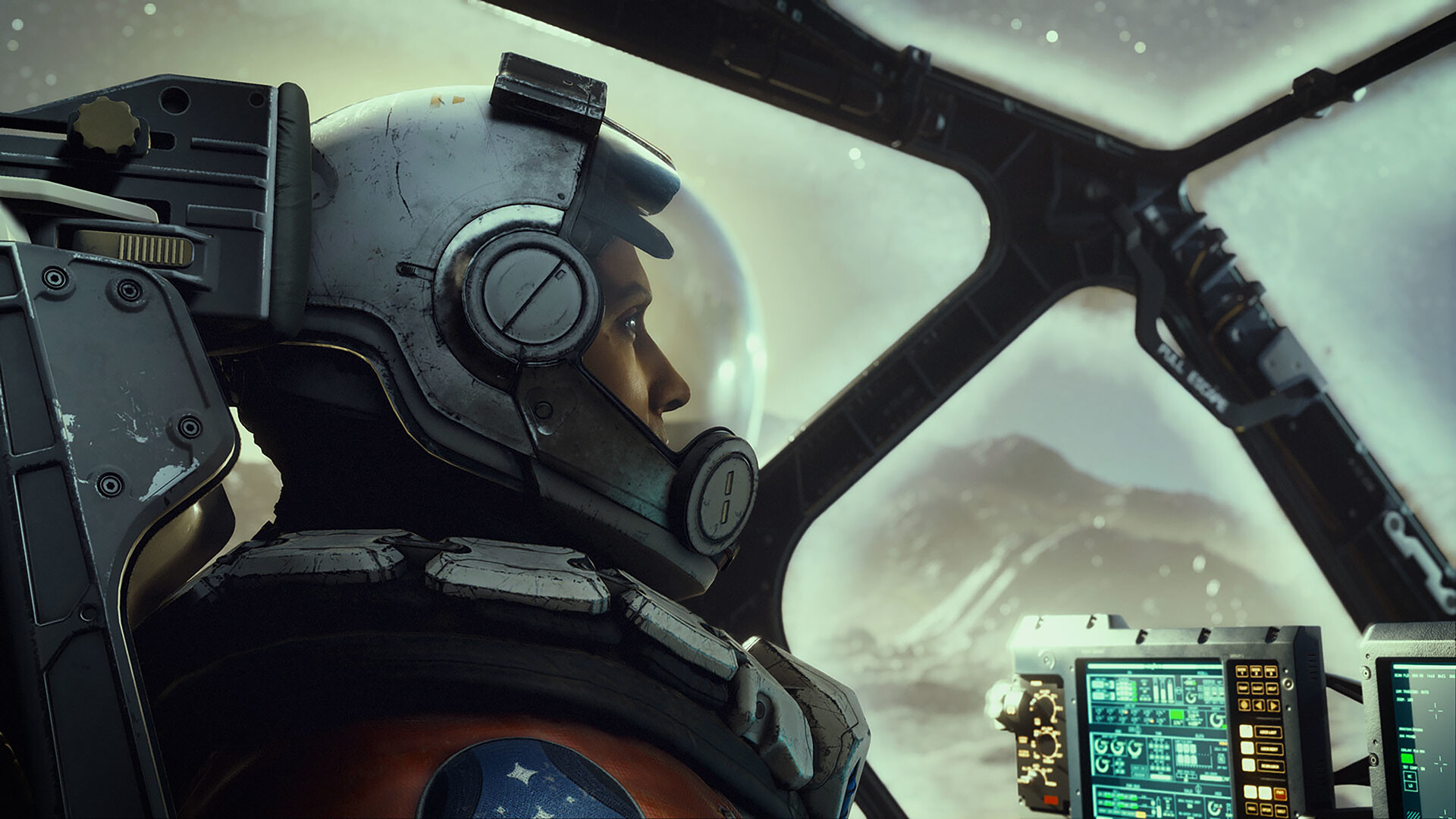 Starfield-Screenshot: Vorfreude auf die Weltraumabenteuer von Bethesda Ein Blick auf den ersten Screenshot aus dem kommenden Starfield-Spiel