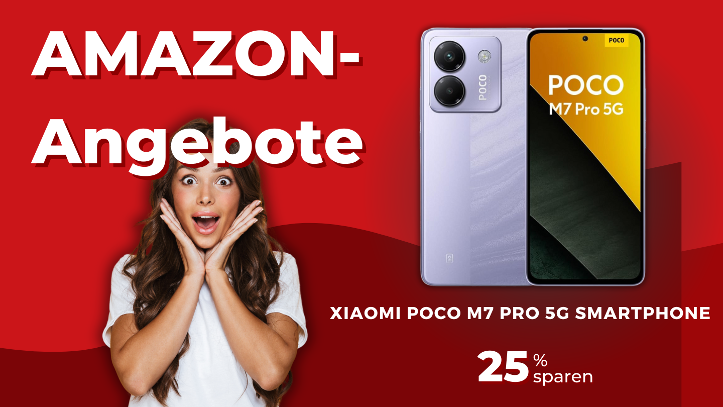 XIAOMI Poco M7 Pro 5G Smartphone – Jetzt 60€ sparen! XIAOMI Poco M7 Pro 5G Smartphone – Jetzt 60€ sparen!