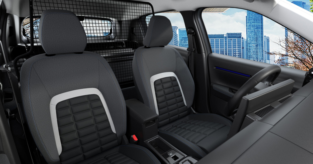 Innenraum des Citroen e-C3 VAN Innenraum des Citroen e-C3 VAN