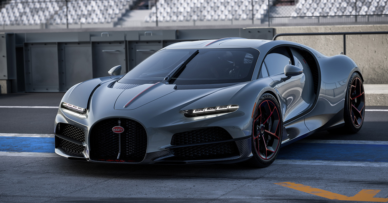 Bugatti Tourbillon Auftritt mit Équipe Pur Sang Paket Bugatti Tourbillon Auftritt mit Équipe Pur Sang Paket