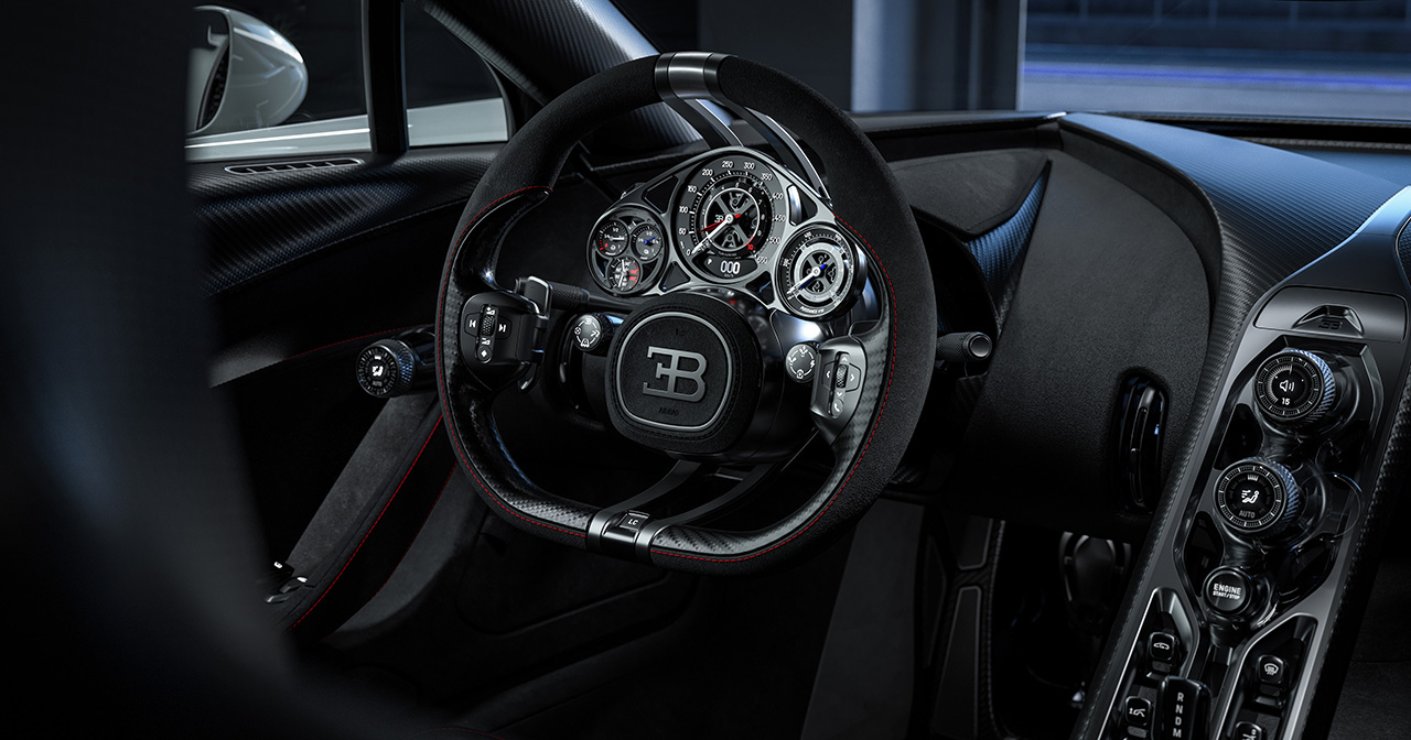 Bugatti Tourbillon Heck mit neuem Design Bugatti Tourbillon Heck mit neuem Design