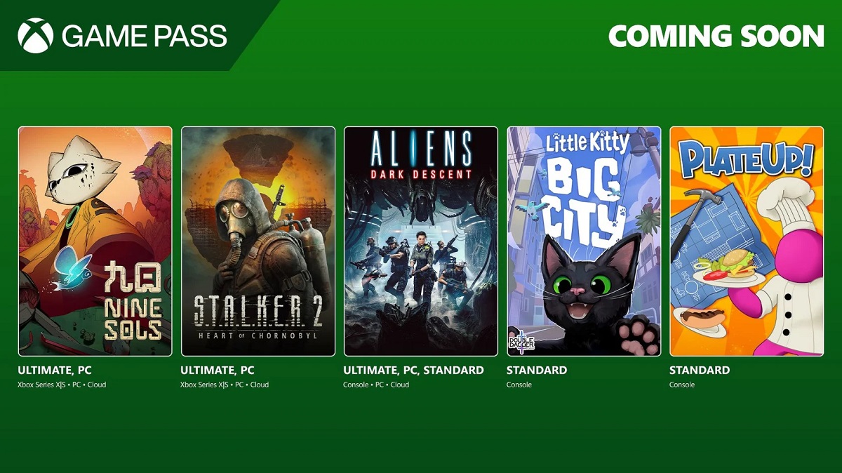 Microsoft Flight Simulator 2024, STALKER 2, Aliens: Dark Descent und einige andere neue Titel erwarten Xbox Game Pass-Abonnenten in der zweiten Novemberhälfte Microsoft Flight Simulator 2024, STALKER 2, Aliens: Dark Descent und einige andere neue Titel erwarten Xbox Game Pass-Abonnenten in der zweiten Novemberhälfte