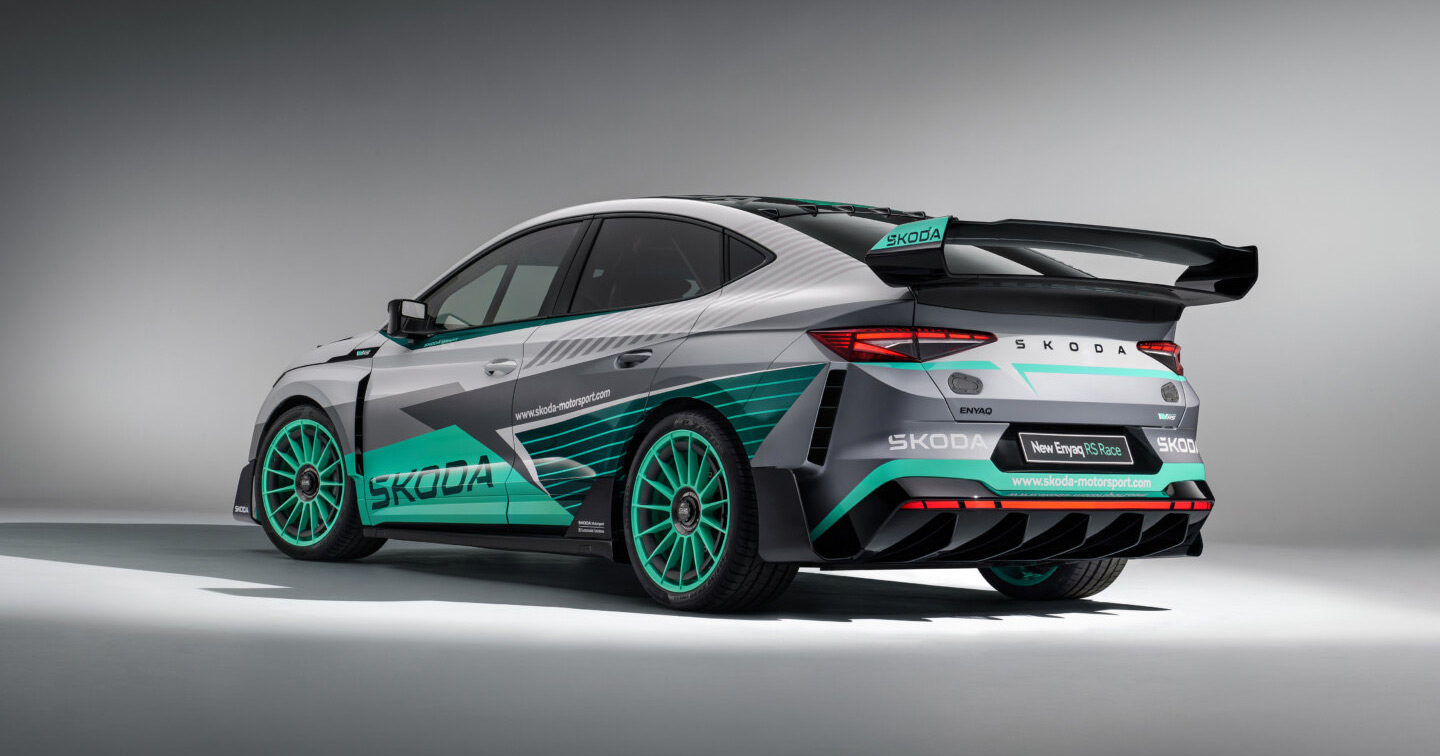 Skoda Enyaq RS Race Frontplatte