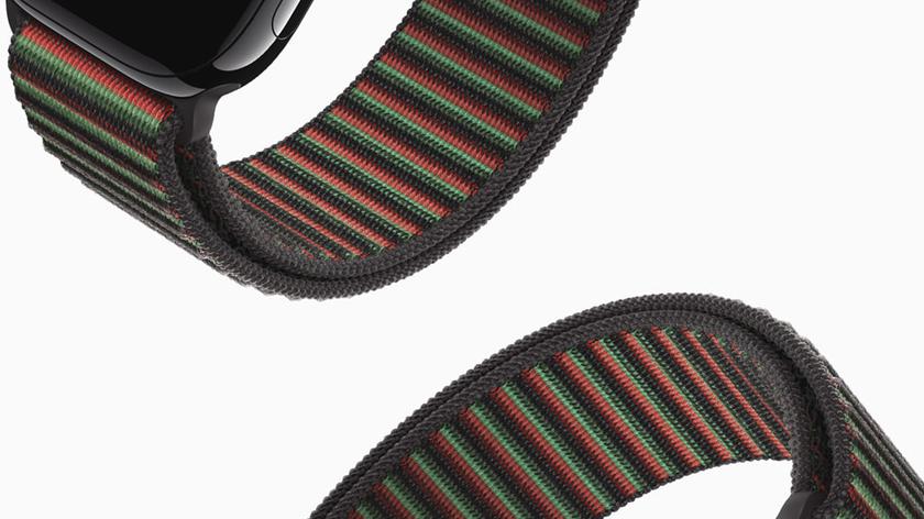 Schwarzes Unity Armband für Apple Watch