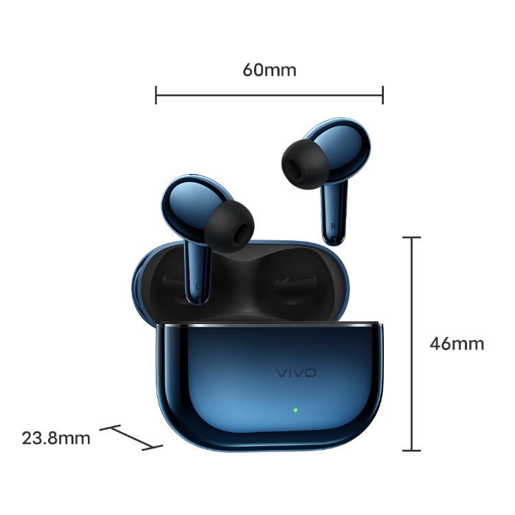 Vivo TWS 5 earbuds in case Vivo TWS 5 earbuds in case