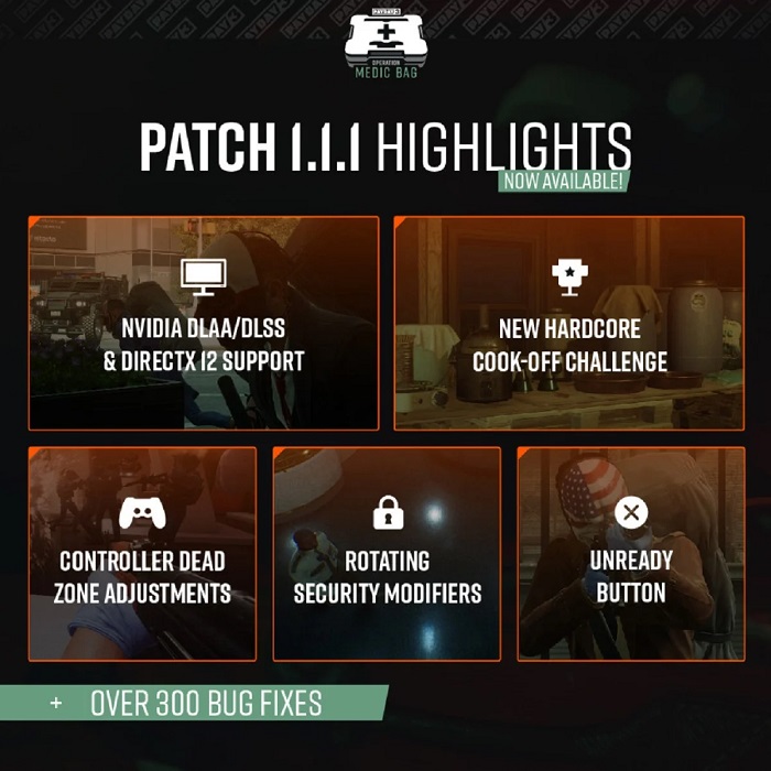 Payday 3 behebt über dreihundert Bugs und fügt neue Technologien hinzu: Starbreeze Studios hat den bisher größten Patch veröffentlicht-2 Payday 3 behebt über dreihundert Bugs und fügt neue Technologien hinzu: Starbreeze Studios hat den bisher größten Patch veröffentlicht-2
