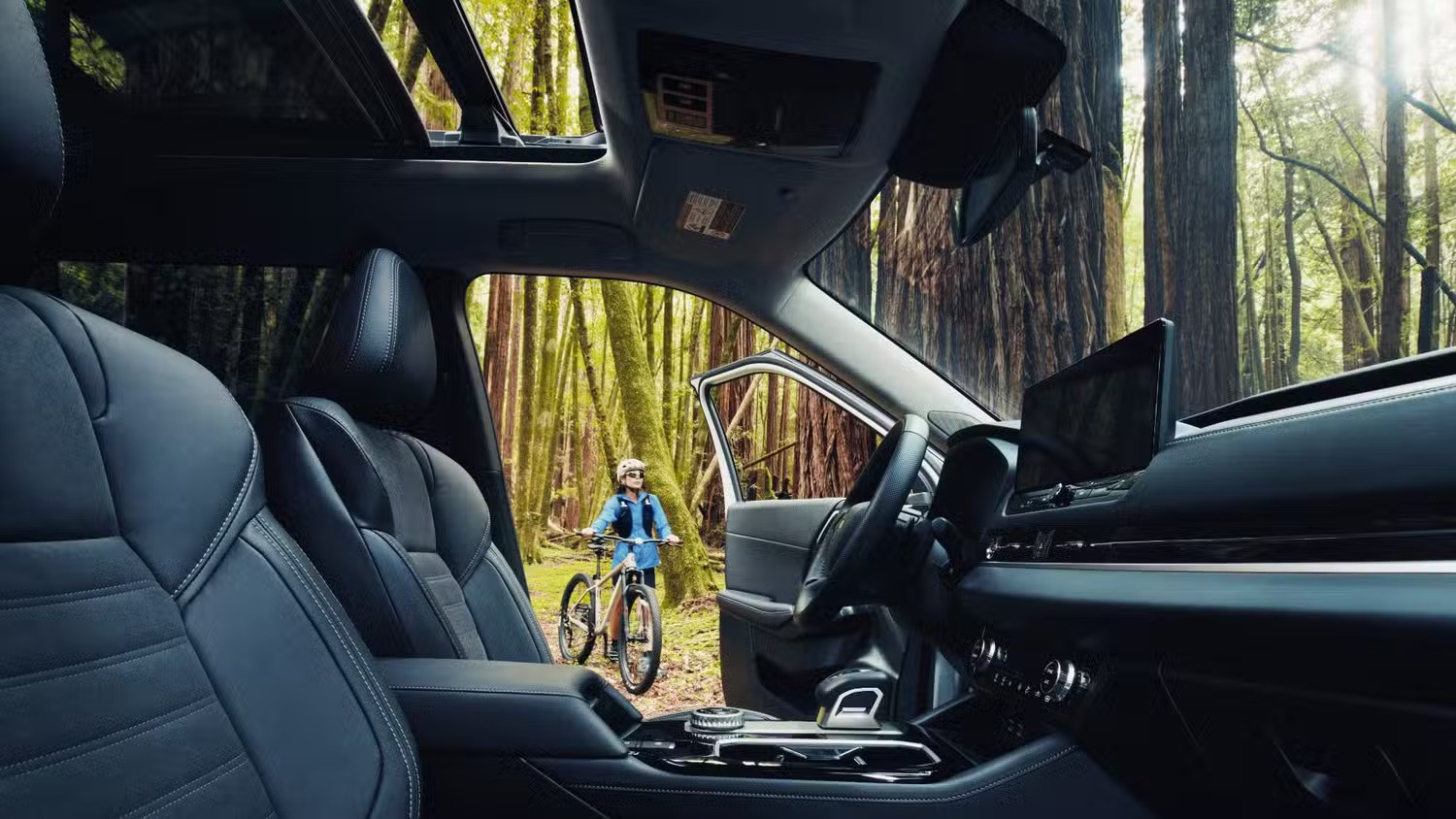 Innenraum des Mitsubishi Outlander 2025 Trail Edition Innenraum des Mitsubishi Outlander 2025 Trail Edition