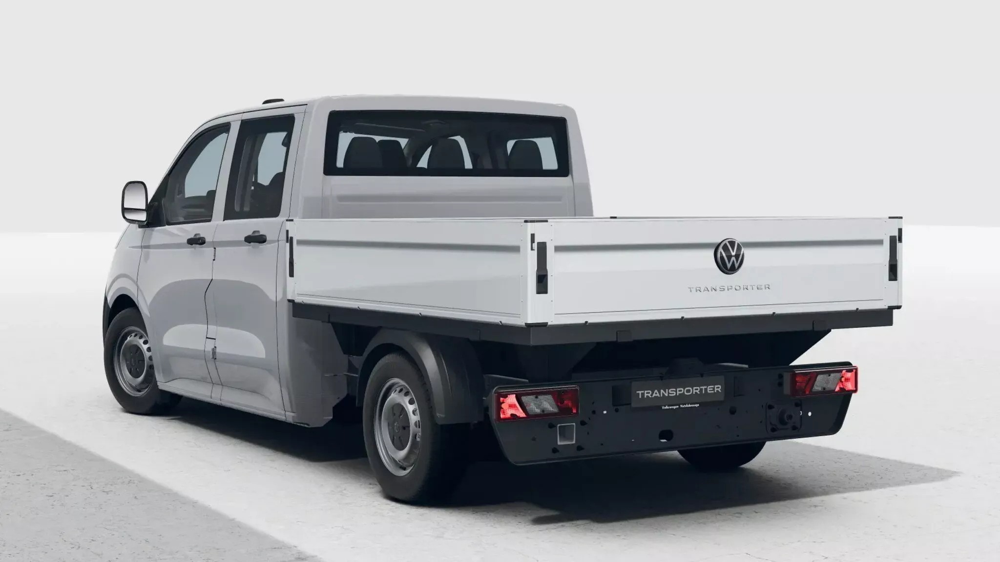Volkswagen Transporter DoKa mit offener Karosserie Volkswagen Transporter DoKa mit offener Karosserie